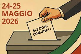 Elezioni comunali dei giorni 24 e 25 maggio 2026